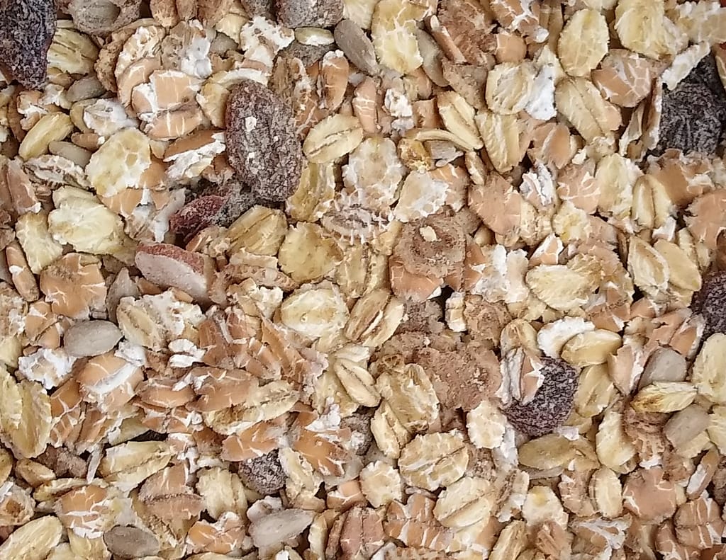 Overnight oats com banana e chia