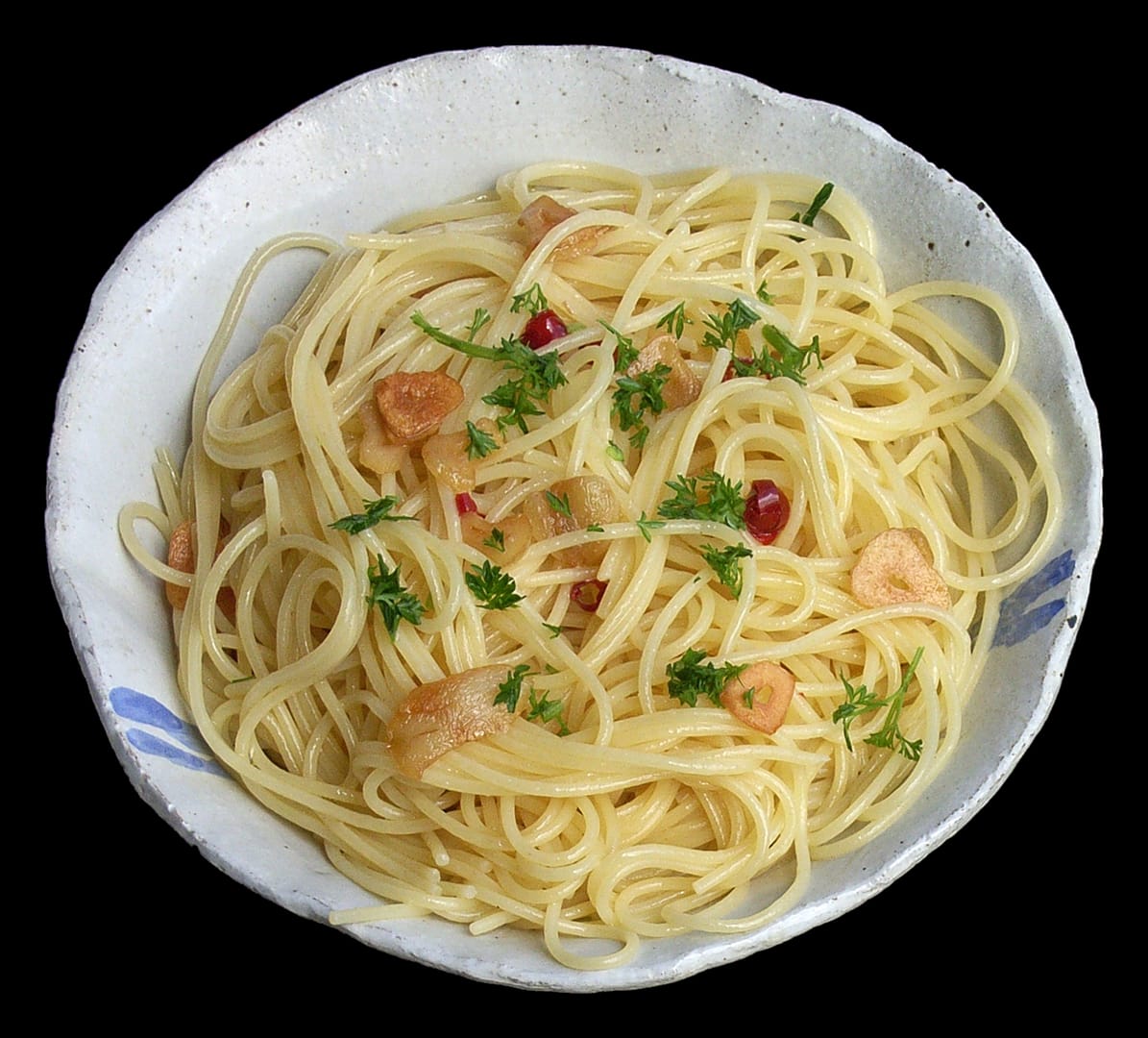 Macarrão alho e óleo soltinho