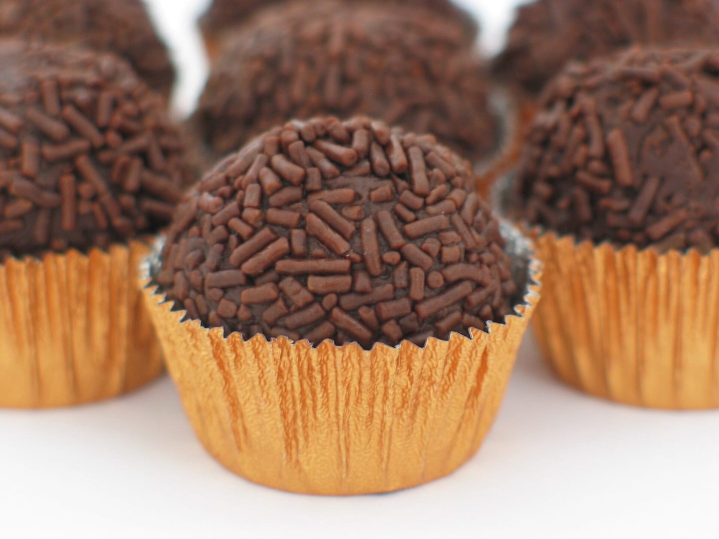 Brigadeiro tradicional no ponto de enrolar