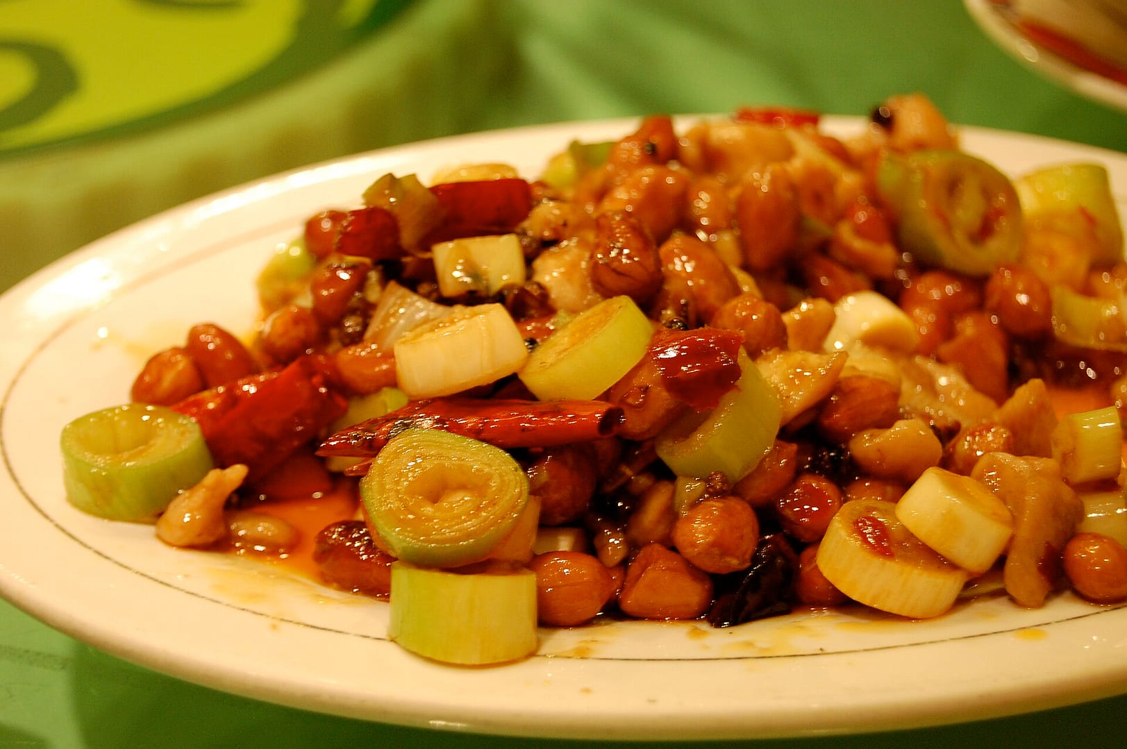 Frango xadrez com legumes e molho equilibrado