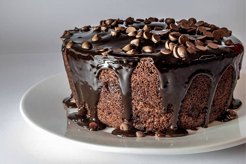 bolo de chocolate
